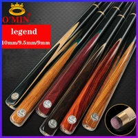 wolfighter omin legend handmade 34 snooker cue case set 9mm 9 5mm 10mm tips china