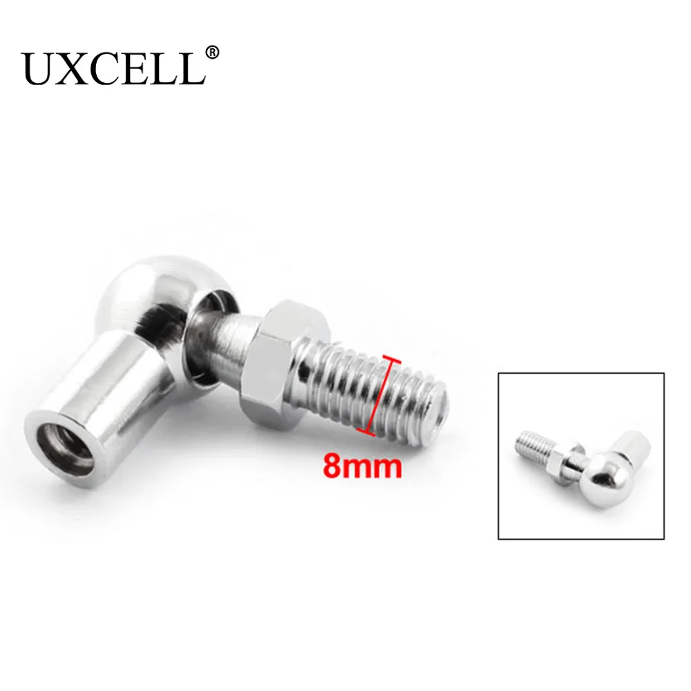 UXCELL 8 мм штекер 6 гнездовая резьба газовая пружина фитинг шаровой угол винтовой