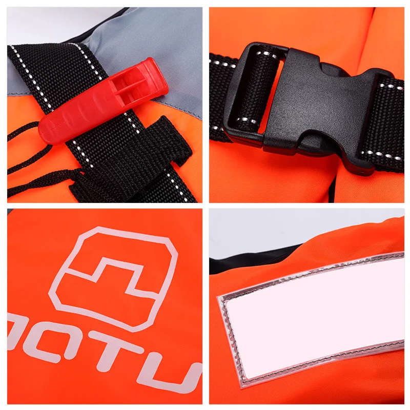 Professional Life Jacket Children Swimwear Polyester Vest For Boating Fishing Water Sports Swimming 3 Size Child | Спорт и