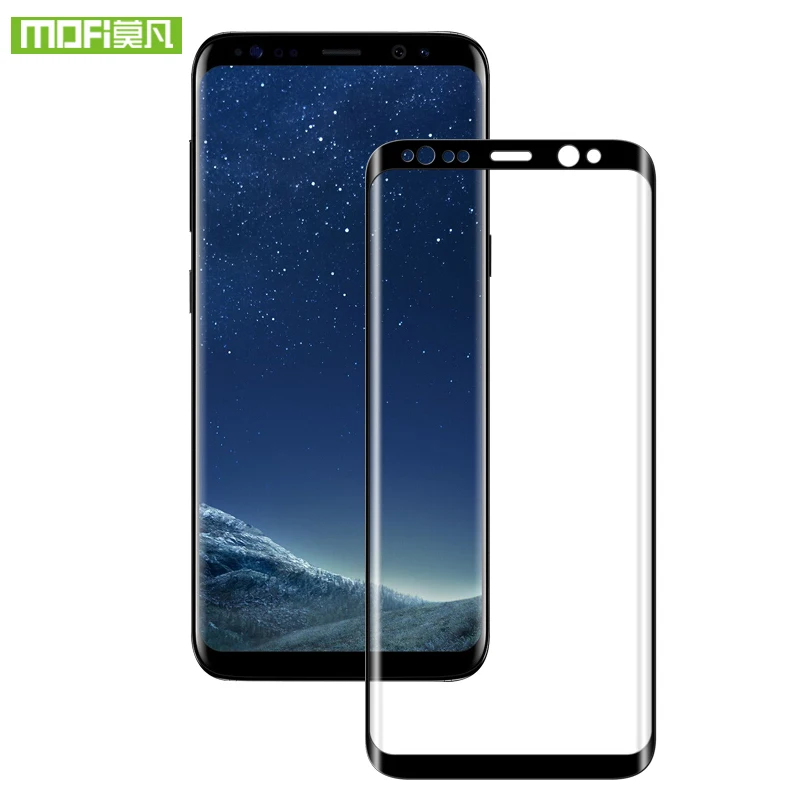 MOFi для samsung galaxy note 8 стеклянный протектор экрана note8 закаленное Полное покрытие