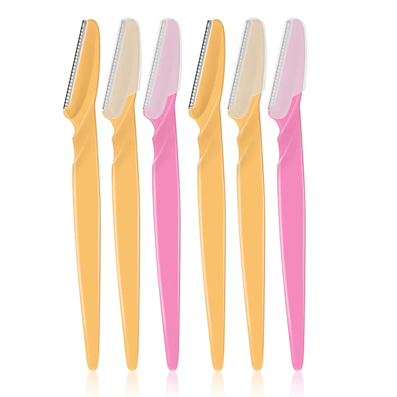 6 шт. бритва для бровей из нержавеющей стали|Триммер бровей| |