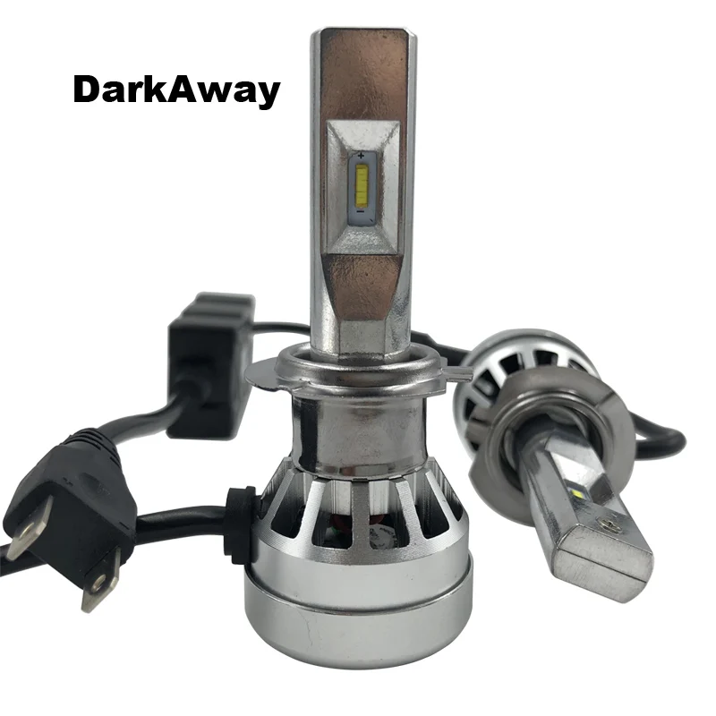 Светодиодная головсветильник лампа DarkAway H7 6000 лм 72 Вт 12 В 24 В|lamp 12v|h7 led headlight bulbsh7