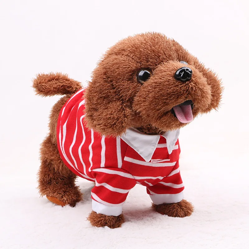 

Funny Electronic Dog Pet Singing Walking Musical Plush Pet Robot Dog Toys Interactive Toys For Kids Baby