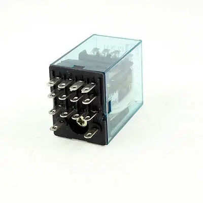 

HH54P DC 12V Coil 4PDT 14-Pin 14P Electromagnetic Power Relay Free Shipping