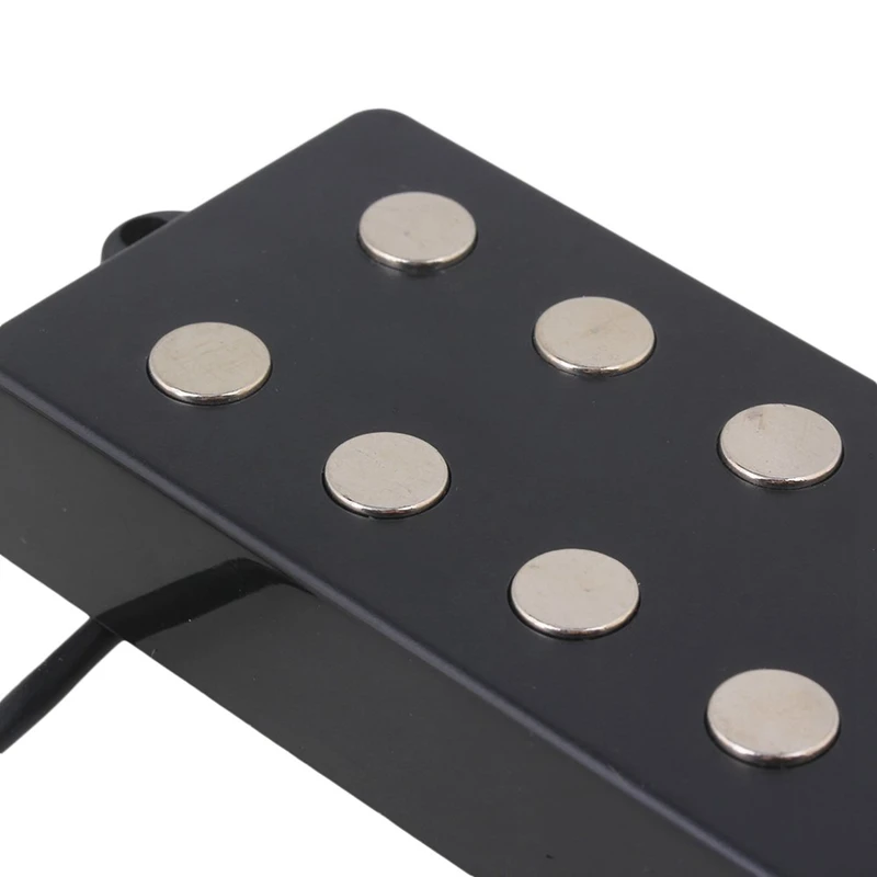 Шьет-бесшумный хороший баланс 4 струнные басы Humbucker двойная катушка пикап черный