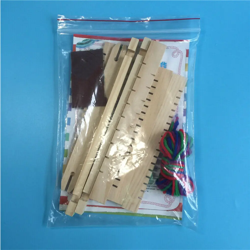 DIY ручного вязания деревянный ткацкий станок игрушки детей ткацкий станок развивающие игрушки детские развивающие тканые игрушки