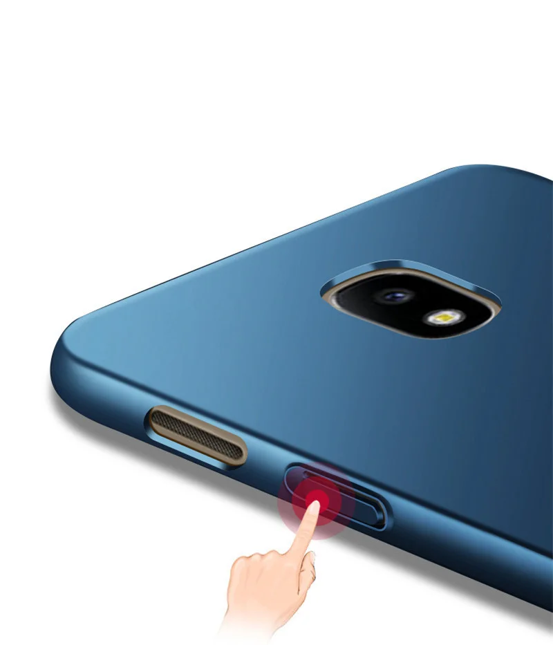 Чехол для Samsung Galaxy J7 2017 Гладкий ПК чехол телефона оболочка J730 5 5'' - купить по