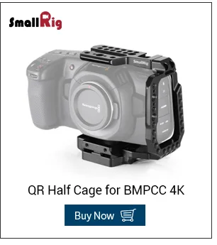 SmallRig 15 мм одиночный стержень зажим для BMPCC 4 K/BMPCC 6K клетка для установки непрерывного фокуса двигателя, как для Tilta Nucleus Nano 2279