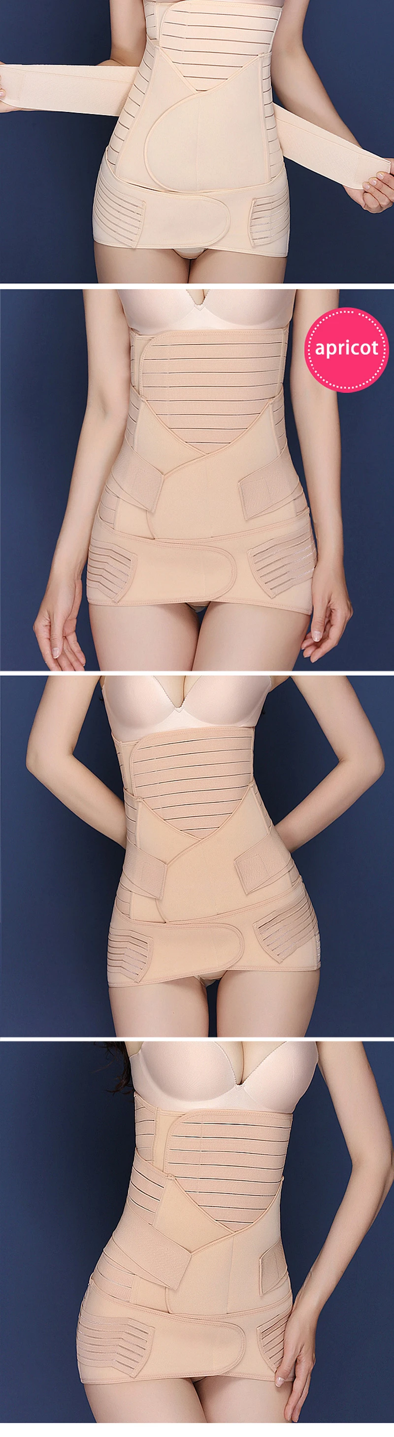 Для живота таза послеродовой пояс боди Корректирующее белье для восстановления живота тонкая талия Cinchers дышащая Талия корсет