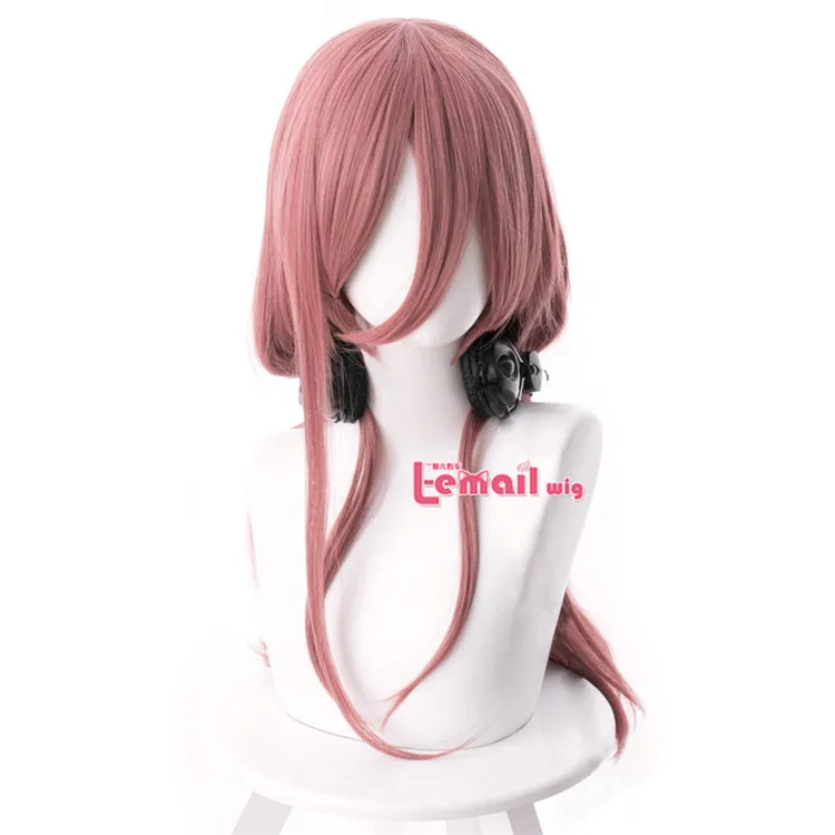 L-email парик Gotoubun no Hanayome Мику Накано Косплей парики 60 см длинные термостойкие синтетические волосы Perucas Косплей парик