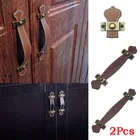 2 шт.лот 6 стилей мягкая кожаная ручка и ручки для мебели, шкафа, нагрудного ящика, ручки для чемодана с винтами