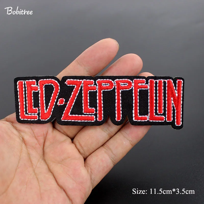 1 pcs Мода Панк Рок музыка ACDC вышитые нашивки значки Утюг на одежду наклейки на рюкзак глажка - Цвет: 1 pcs