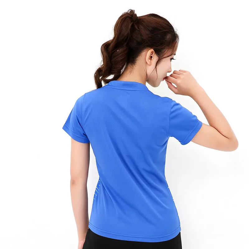 Костюмы для бадминтона одежда летний пот быстросохнущая дышащая тенниса женская