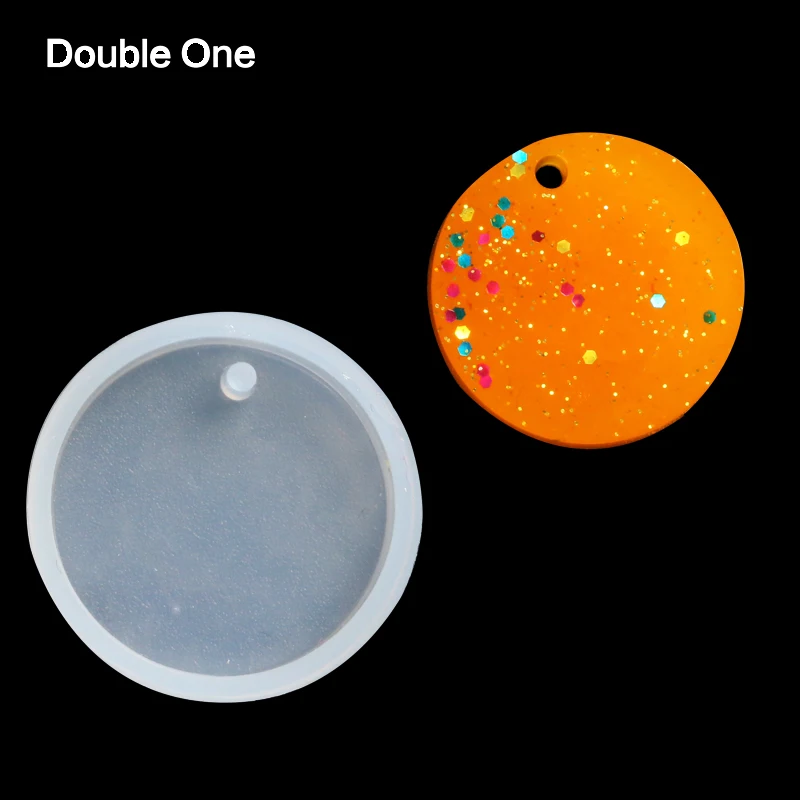 Круглая форма силиконовая смола для изготовления ювелирных изделий сделай сам