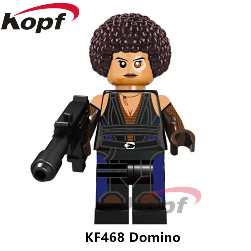 KF468 No Box Одиночная строительных блоков Супер Герои Бесконечность война Дэдпул 2 кабель халкпул Халк Питер домино игрушка-подарок для детей KF009 - Цвет: KF468 No Box