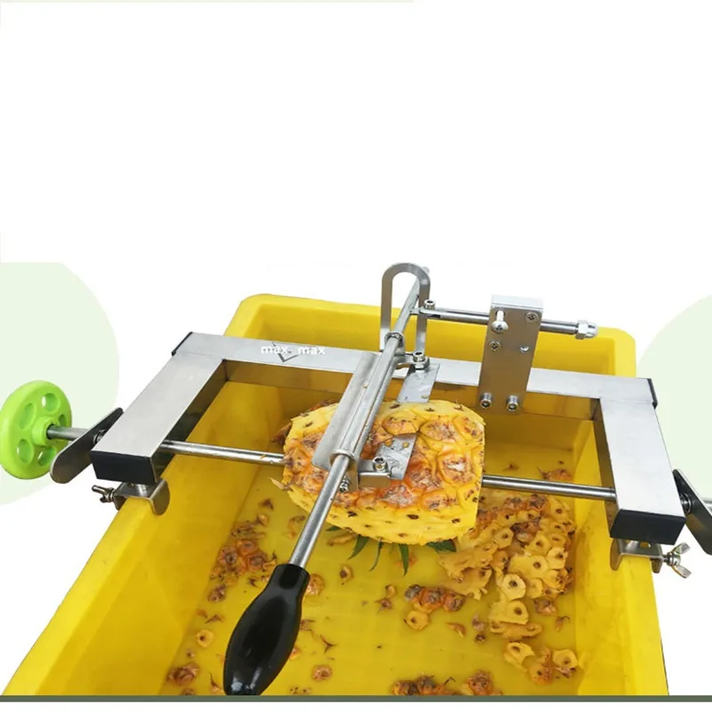 Ручной работы из нержавеющей стали устройство для чистки ананасов с Сменное