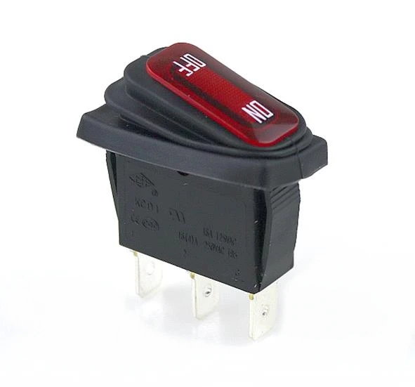 KCD3 Тип Корабля 3pin вкл/выкл 16A 250В AC свет водонепроницаемый выключатель питания KCD1