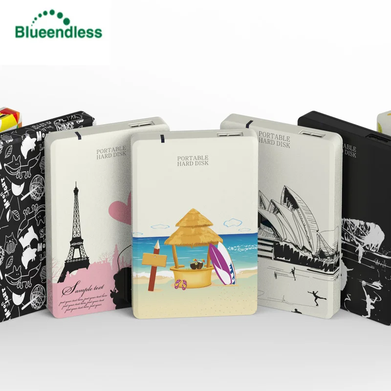 Blueendless внешний жесткий диск 1 ТБ HD hdd Портативный Disco Duro HDD 2 5 USB 3 0 Harici Жесткий