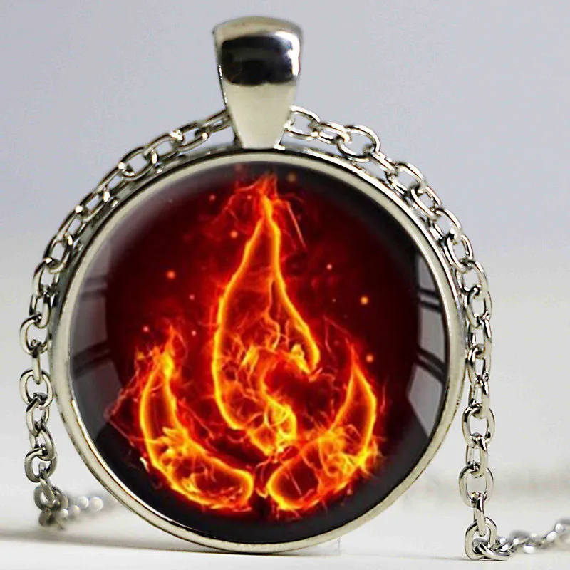 Очаровательное ожерелье 2016 года Аватар последняя воздушная горелка с символом