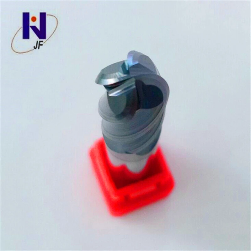 JF NOR serise R1 * 4 D4 50 4F Твердосплавные флейты концевая фреза метрическая 50HRC TiAlN