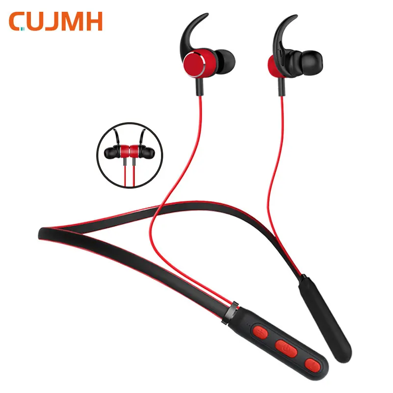 CUJMH Беспроводной наушники с защитой от пота Спорт стерео bluetooth наушник гарнитуры
