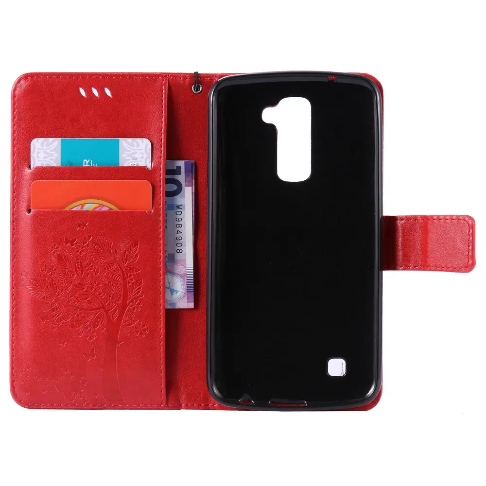 Чехол для LG K10 K 10 Lte LGK10 K410 кожаный чехол-книжка LGK430 K420N K430 K430DS 420n 430 430ds Capa | Мобильные