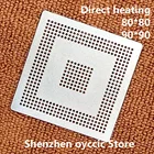 Трафарет с прямым нагревом 80*80 90*90 MPC5554MZP132 MPC5554MZP MPC5554 BGA