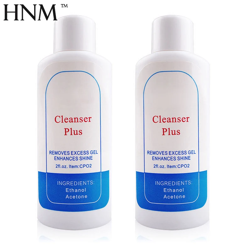 HNM 2 шт. жидкость для удаления гель лака здорового очищения УФ клей ногтей