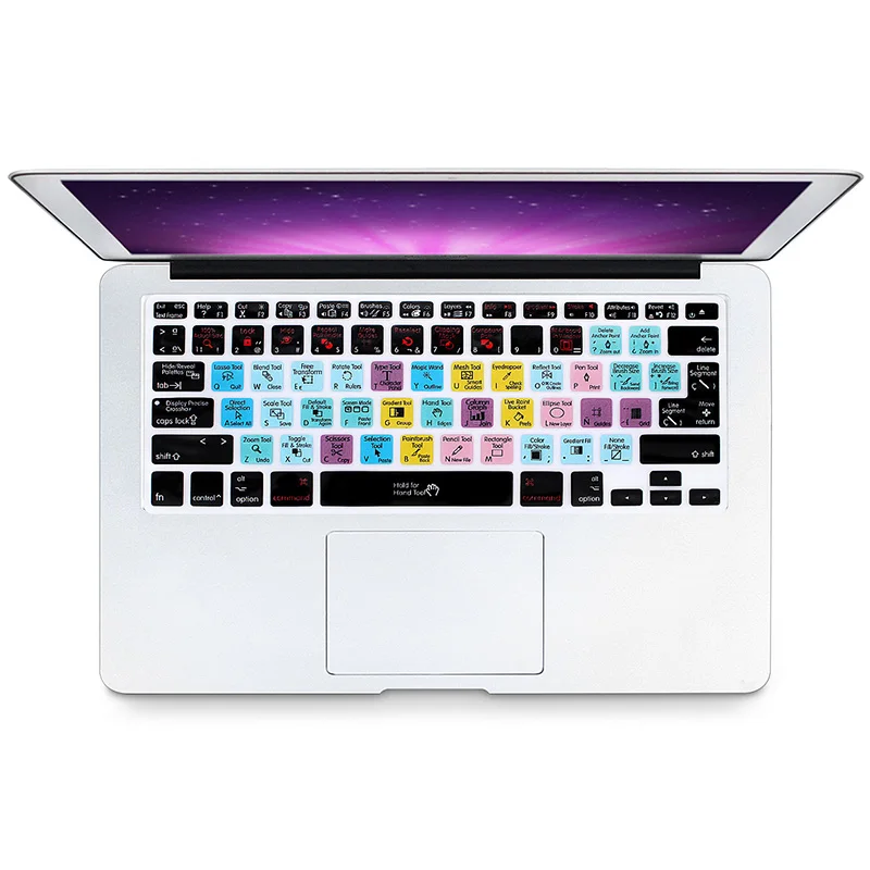Силиконовая накладка на клавиатуру для Mac Air Pro Retina 13 15 17 дюймов EU/US|Чехлы