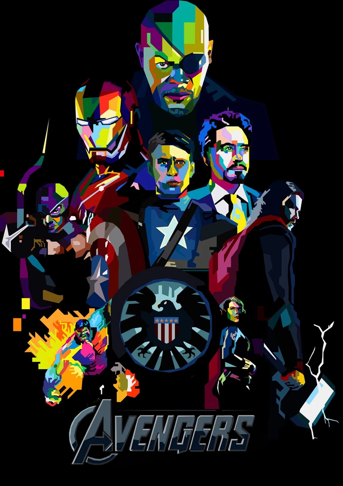 Marvel красочные супер герои винтажные плакаты дома/комнаты настенная декоративная живопись белая бумага печатные покрытые плакаты живопись