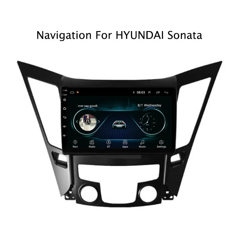 9 &quot2.5D IPS Android 8 1 автомобильный DVD GPS плеер для Hyundai Sonata YF 2010-2015 Радио стерео головное