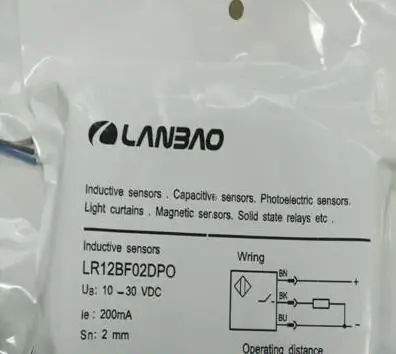 

FREE SHIPPING 100% NEW LR12BF02DPO Proximity Switch Inductive Sensor Three-wire PNP Normally Open Metal Sensor