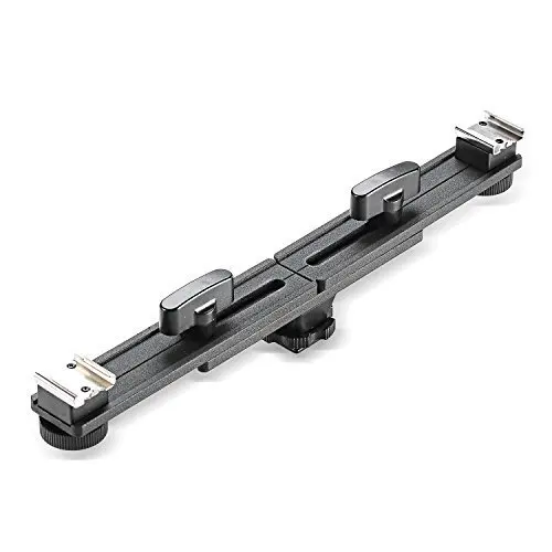 Neewer 7 &quot/18 см двойной Кронштейн Arm 2 Холодный башмак твердая сталь для CN 160/CN 126/CN