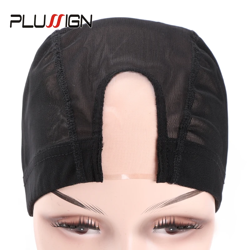 Realistic u Part Mono Dome Mesh Wig Cap For Making Wigs Weave Cap For Making a Wig New Arrival Wigcap Wig Accessories Tools 6pcs