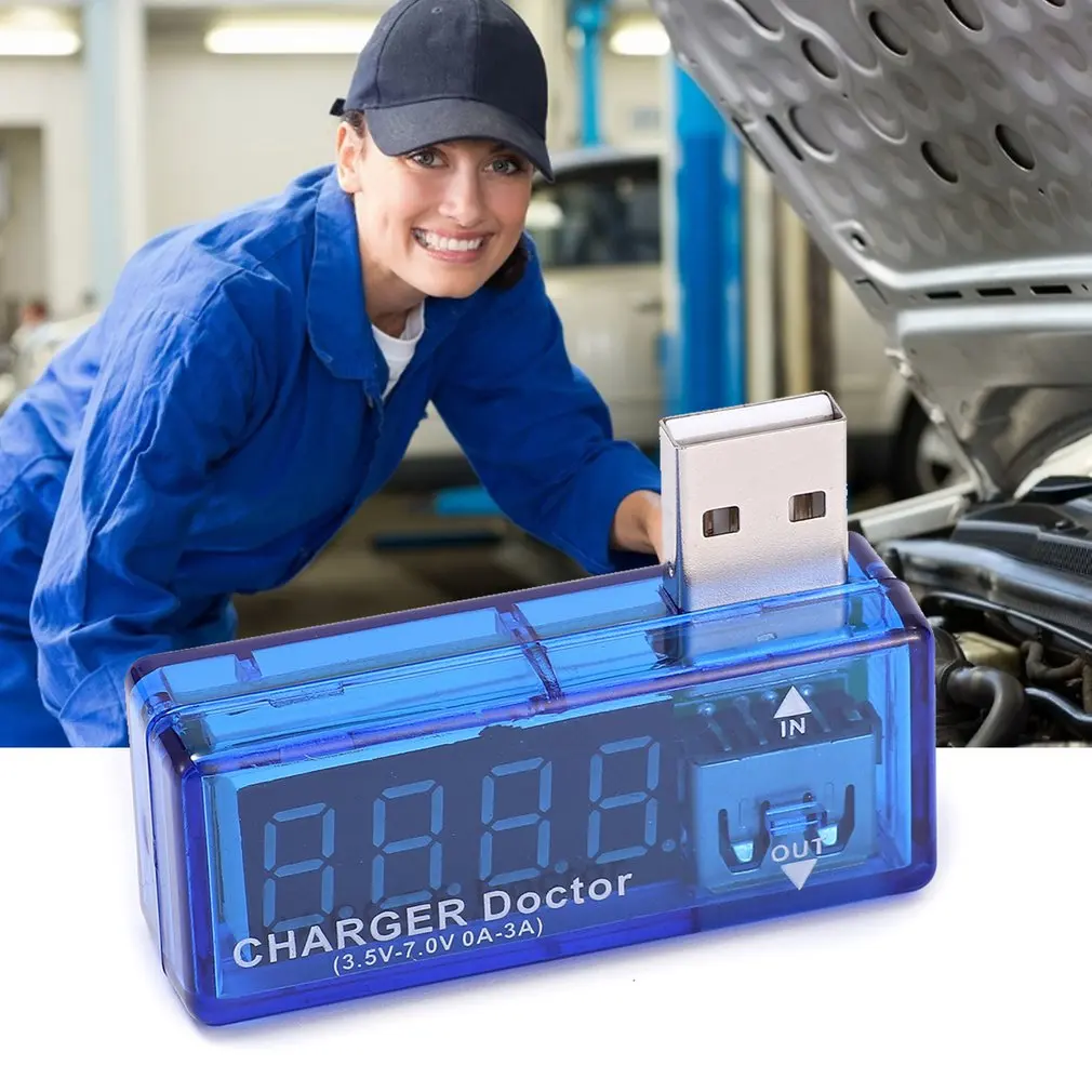 Зарядка через usb ток напряжение зарядный детектор мобильный мощность и Вольтметр