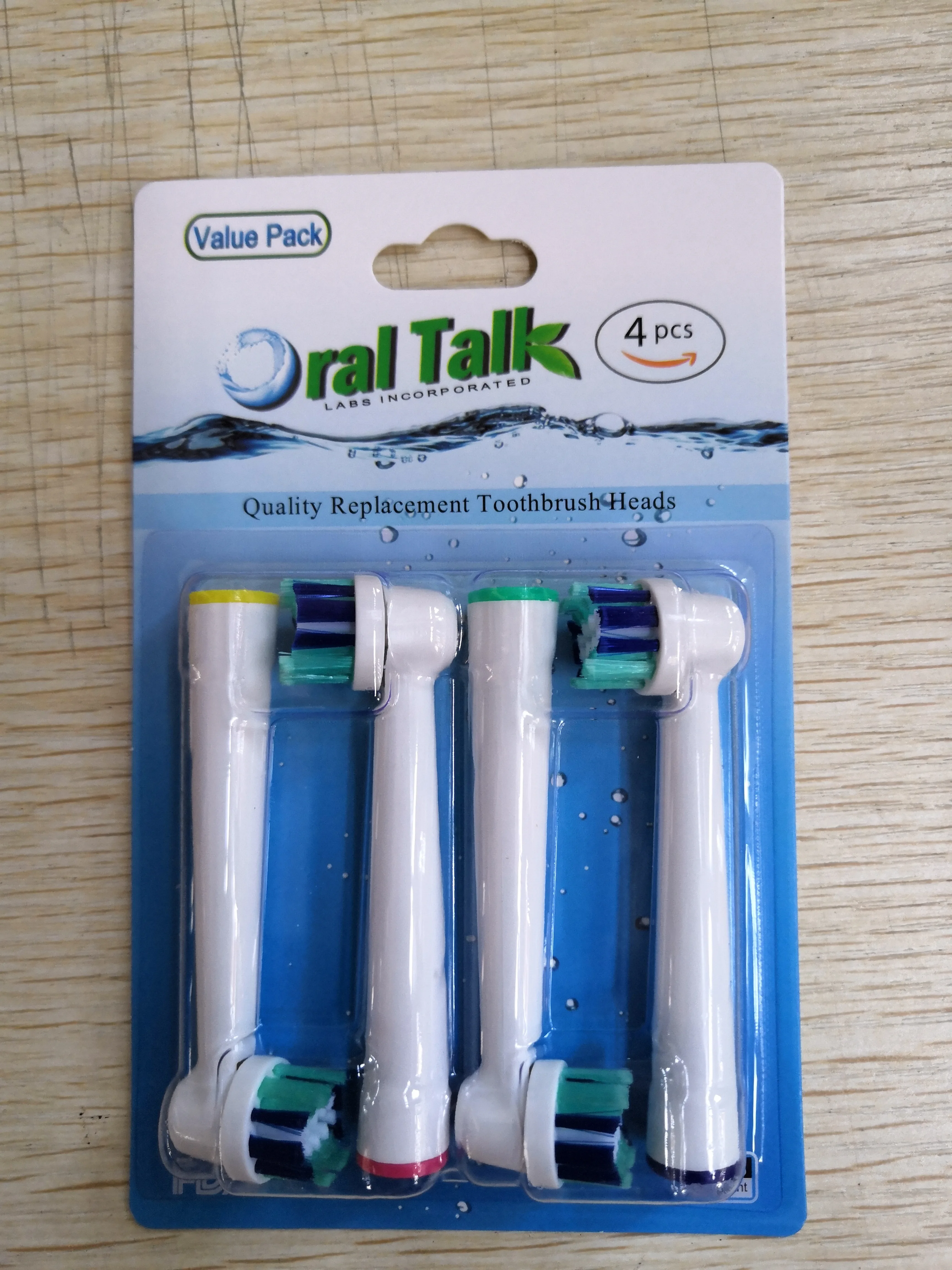 4 шт./компл. электрическая сменная зубная щетка насадки для Oral B Vitality Pro