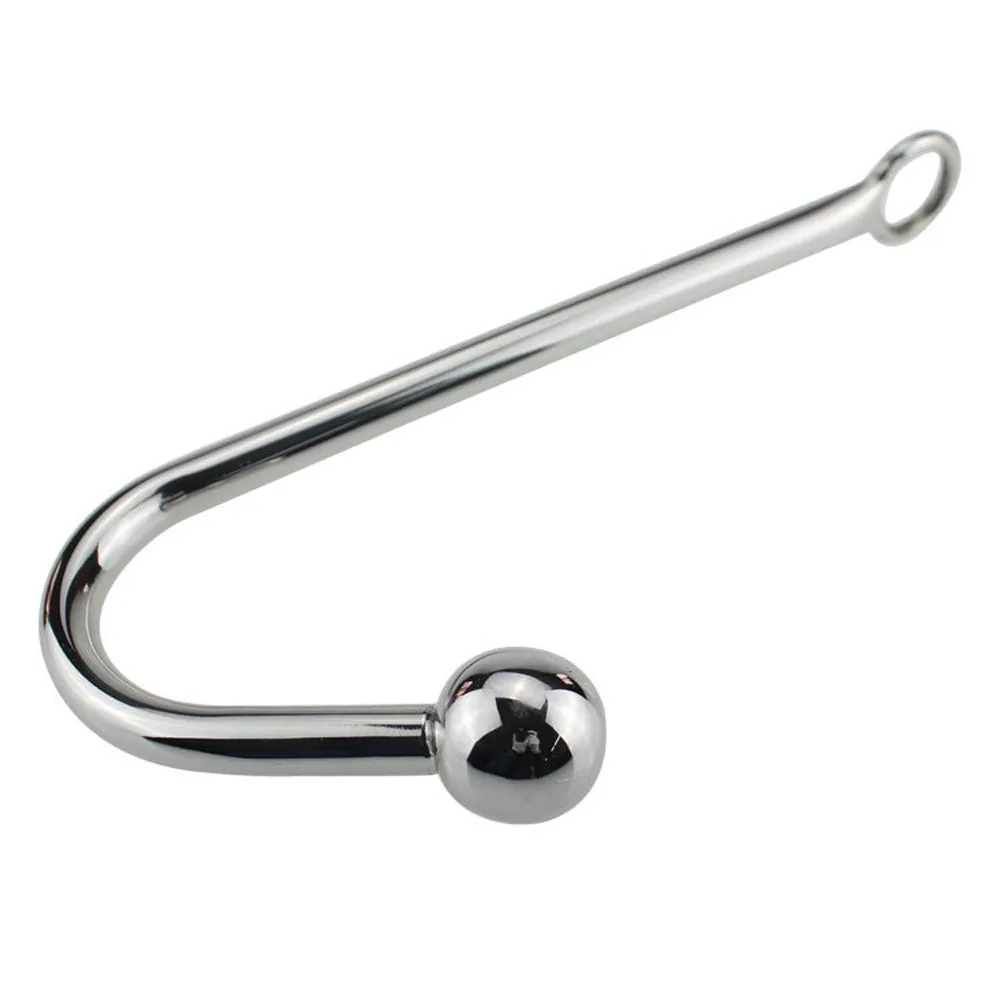 1 шт. анальный крючок из нержавеющей стали металлический Анальная пробка