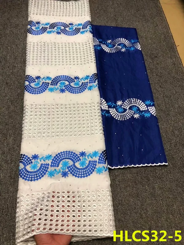 2018 Новое поступление Африканский Базен Riche ткань вышитые французский Getzner хлопок