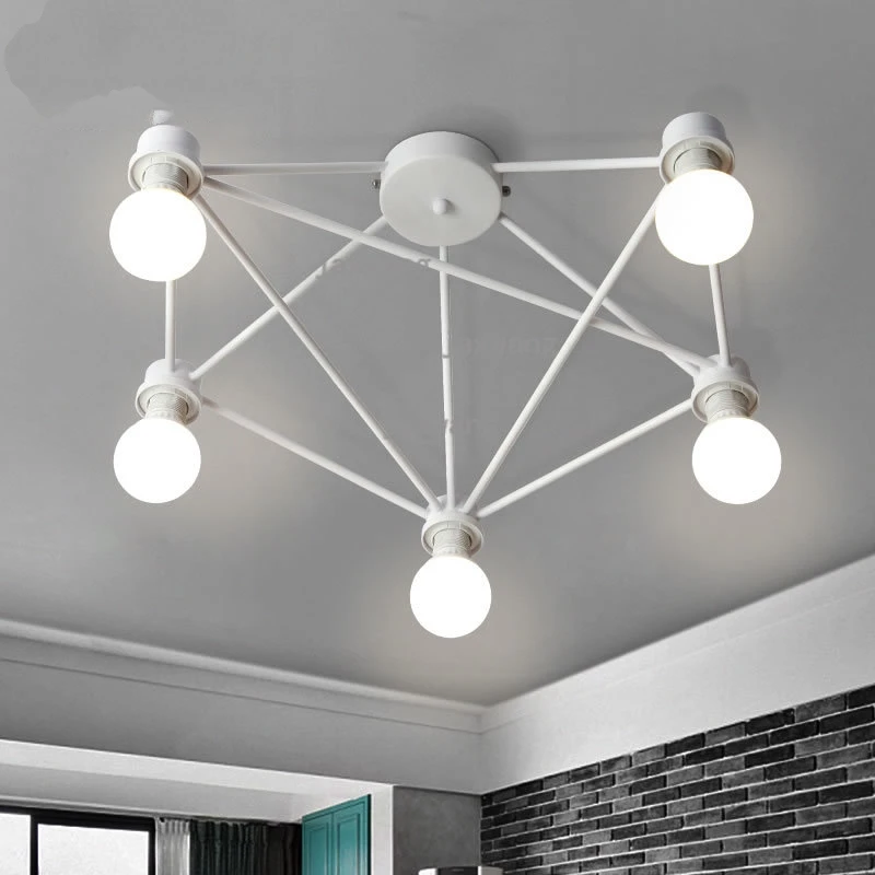 Nordic Simple ceiling light Living Room Roof avize lamp Studio Dining Individual Main Bedroom lampara techo | Лампы и освещение