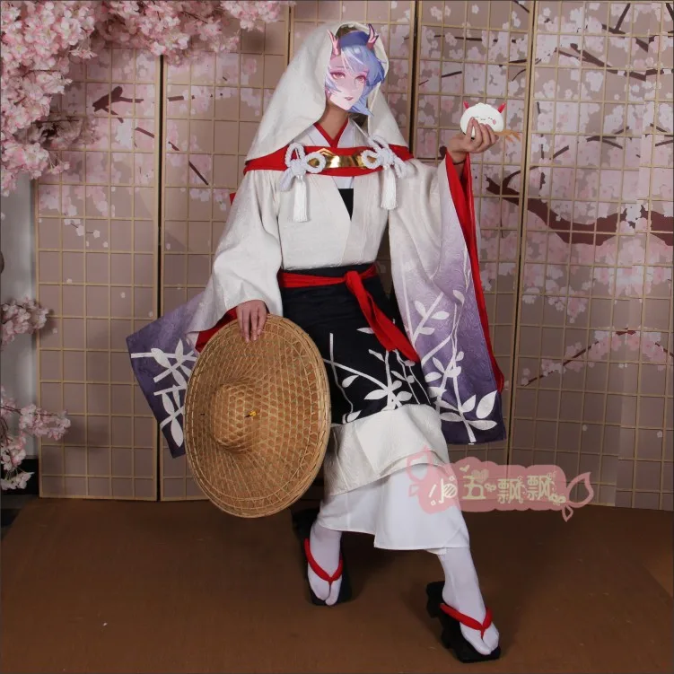 [На заказ] кимоно для косплея из игры Onmyoji Ibaraki Douji сексуальный костюм любого
