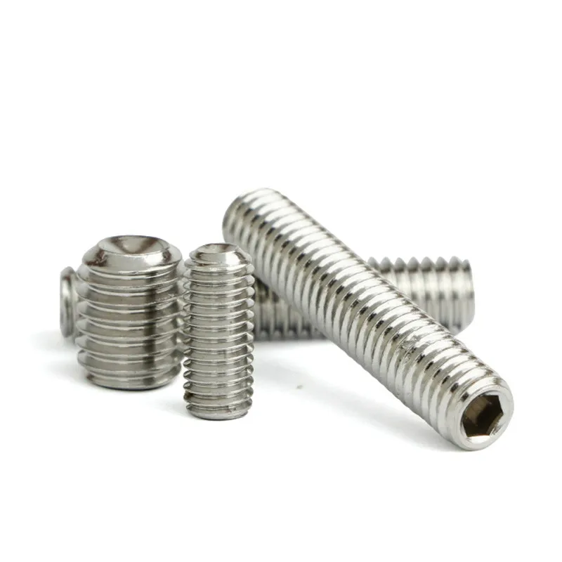 Набор винтов из нержавеющей стали 20PCS M3*2/4/5... 20 DIN916 304|screw cross|screw m5screw shackle |