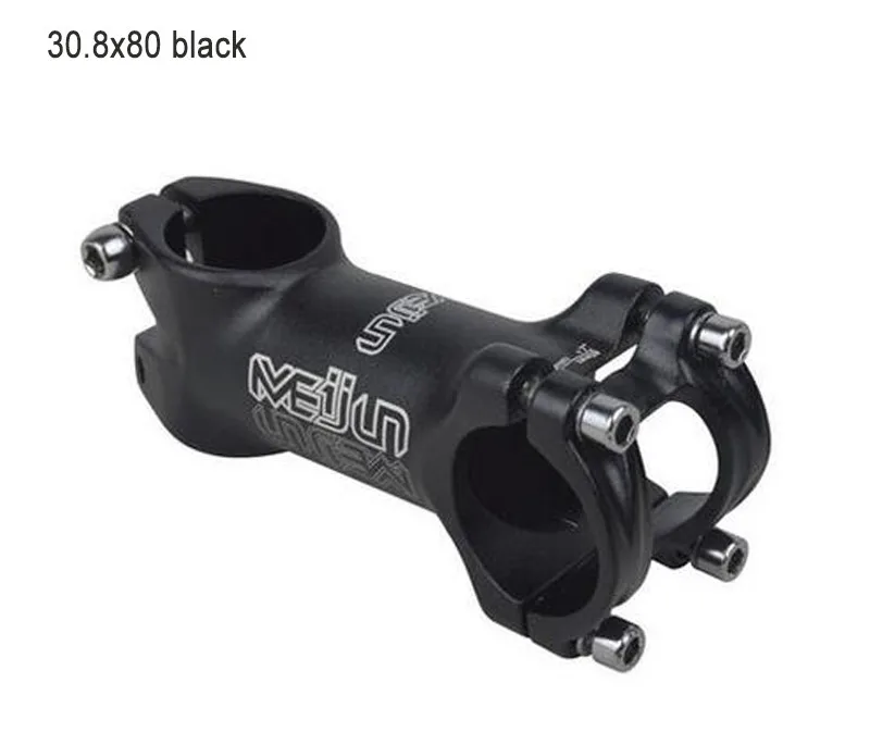 MEIJUN 25,4/31,8*32/60/80/100 мм MTB горные велосипеды, шоссейные велосипеды Алюминий сплав стеблей подставки трубы черный, серебристый цвет Цвет