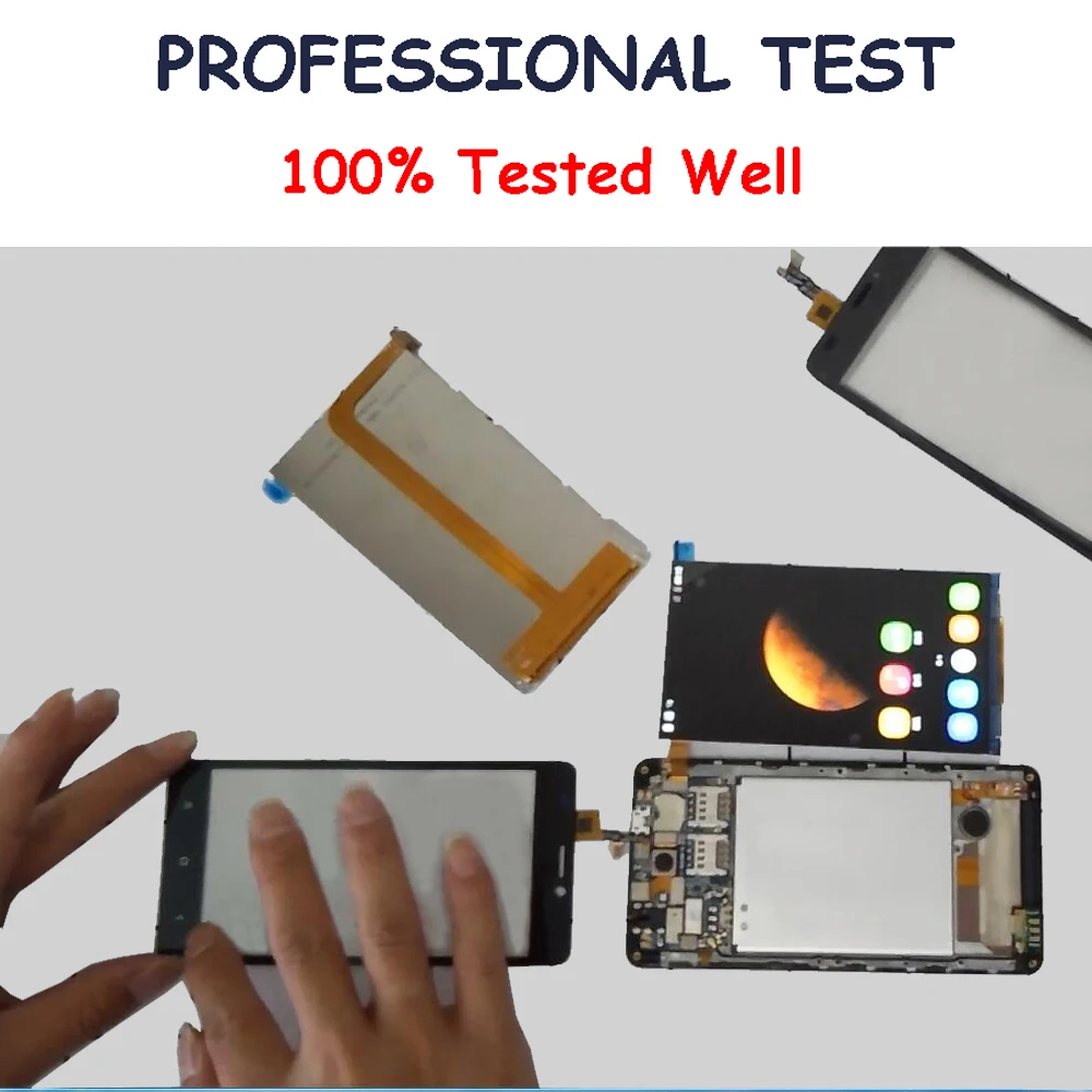 Для Ulefone Тигр ЖК дисплей Экран Дисплей cовершенная ремонтная Запчасти для тигра