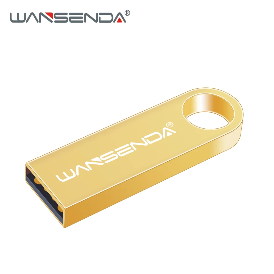 Мини USB флеш накопитель WANSENDA металлический 64 ГБ 32 16 8 4 водонепроницаемый 2 0|USB