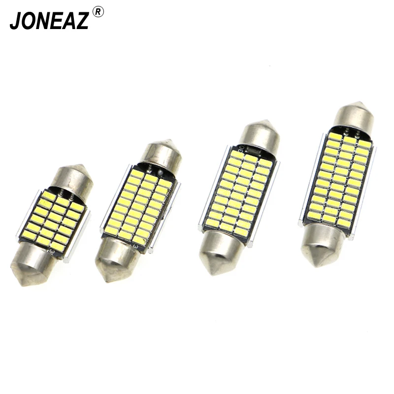 10 шт. C5W 31 мм 36 39 41 LED COB 3014 SMD лампы для автомобиля гирлянда свет авто Интерьер Купол
