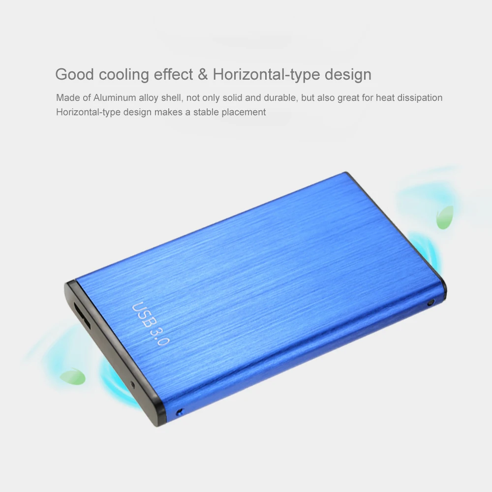 Супер Скорость 6 Гбит/с Алюминий 2 ТБ 2," SATA SSD HDD жесткий диск с USB 3,0 адаптер конвертера карты внешний чехол Caddy+ USB кабель