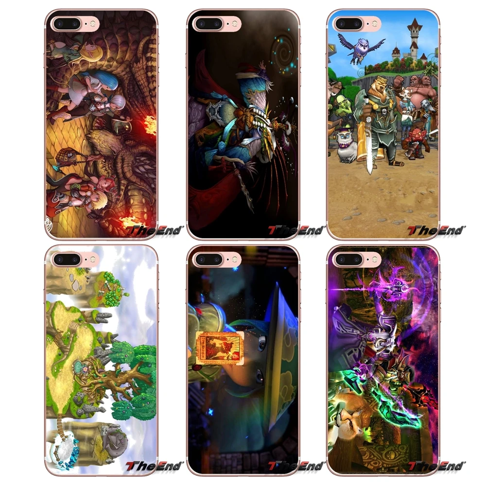 Wizard101 для Samsung Galaxy J1 J2 J3 J5 J7 A3 A5 A7 2015 2016 2017 J330 J530 J730 прозрачные мягкие чехлы |