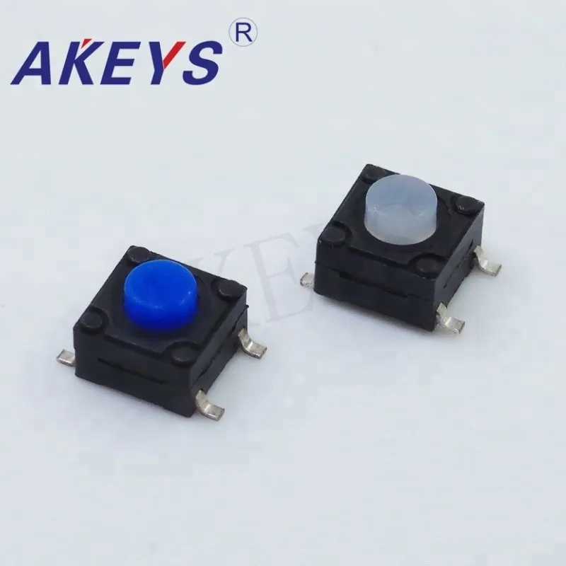50 шт. TS I015B 6*6 Водонепроницаемый такт переключатель SMD 4 Pin мини сенсорный