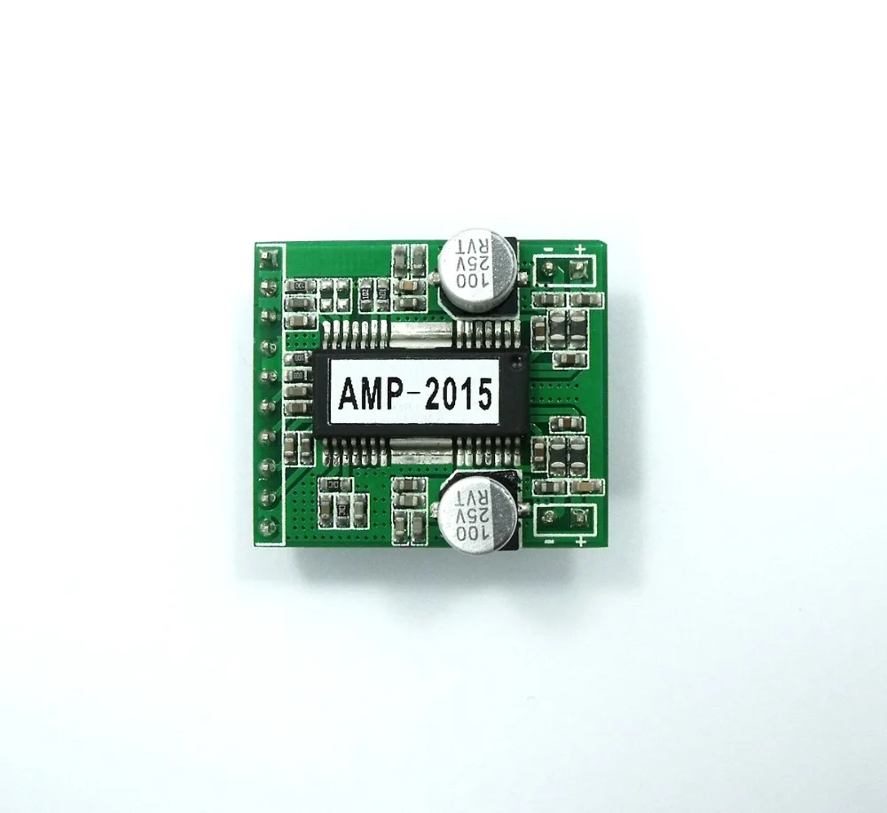 AMP 2015 2x15 Вт Class D стерео аудио усилитель мощности 8 В до 25 в THD 0.1% цифровой