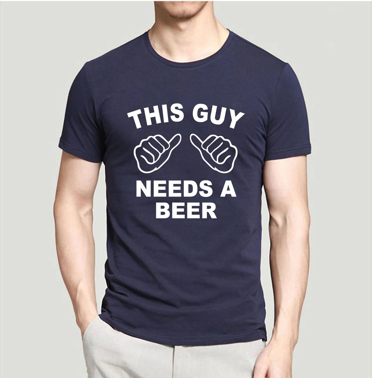 Футболка мужская с коротким рукавом и надписью пиво 2019 хлопок|hipster men|t shirt menfunny t
